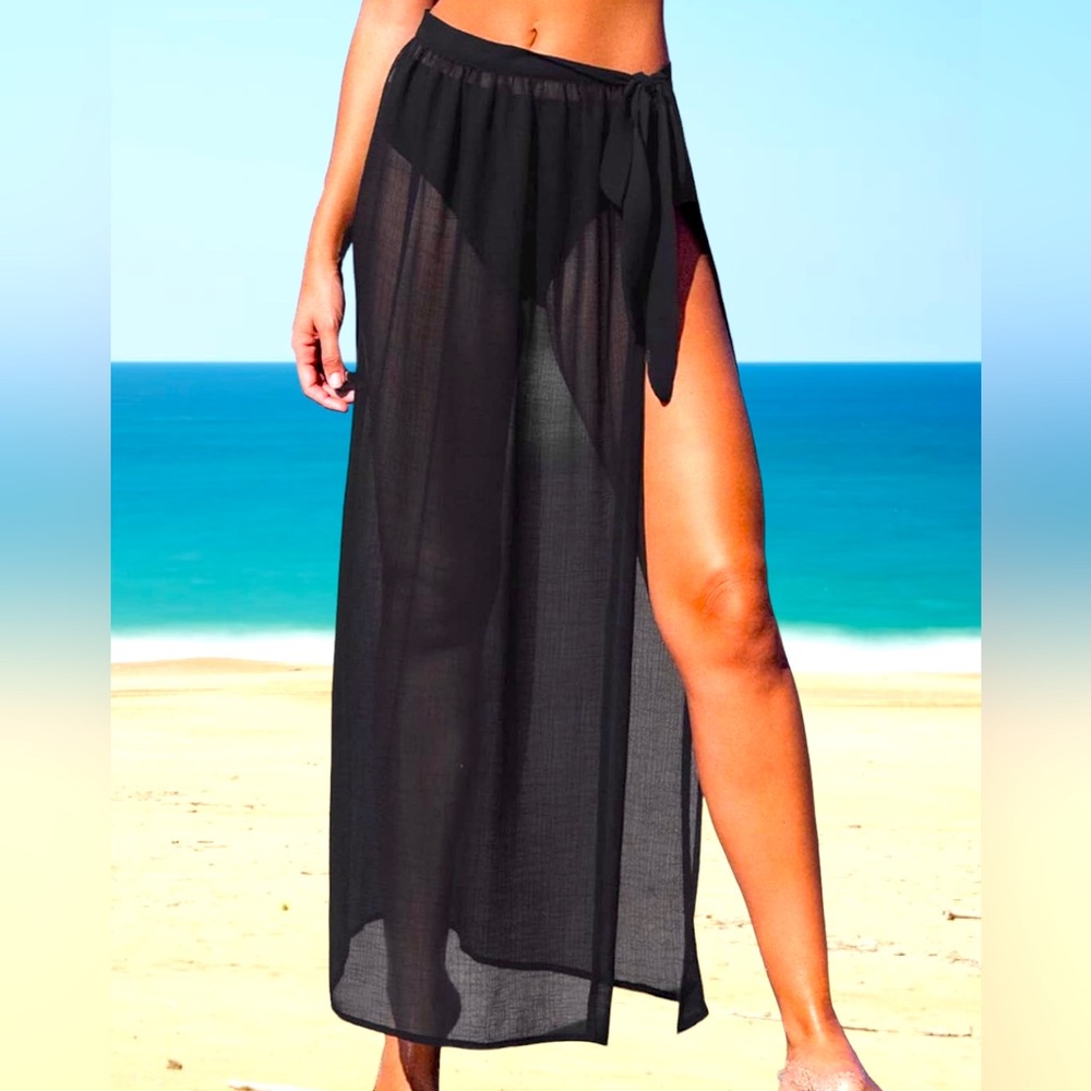 CupShe Woman’s long Maxi side tie Sarong